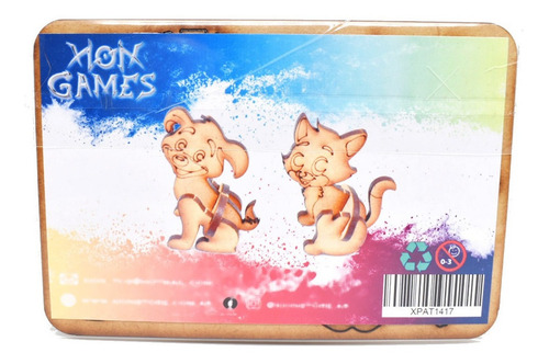 Imagen 3 de 5 de Para Armar - Xion Games Cartoons - Perro Y Gato
