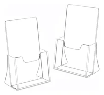 Comprar Porta Folletos Acrílico, Soporte De Exhibición Transparente,