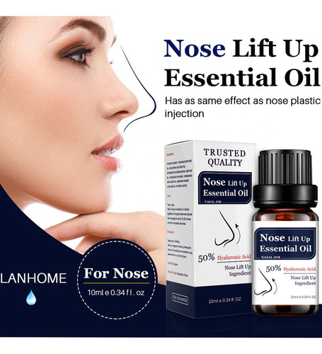 Genérica 10ml Nose Essential Oil Thin Smaller Nose Care Beautify Massage Essence Almohadilla - Multicolor - Flores