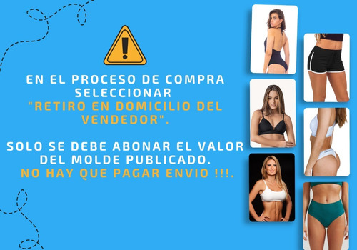 +45 Molde Patrón Imprimible | Lencería | Bikinis | Body. Pdf