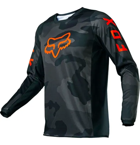 fertilizante hogar Cooperación Jersey Fox Camo Nacional Playera Ciclismo Mtb Enduro Cross