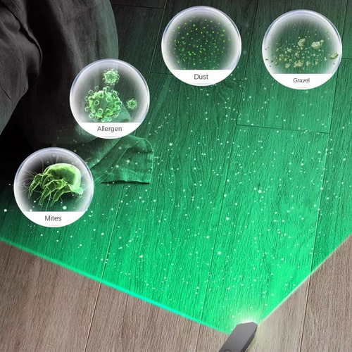 Lámpara Láser Led De Carga Usb Con Luz Verde Para Aspiradora