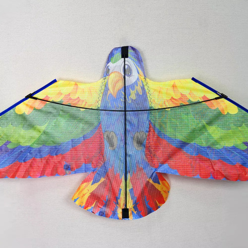 Ha Cometa Con Forma De Loro 3d Para Divertirse En La Playa