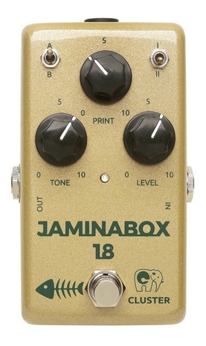 Imagen 1 de 2 de Pedal de efecto Cluster Jaminabox-18  dorado