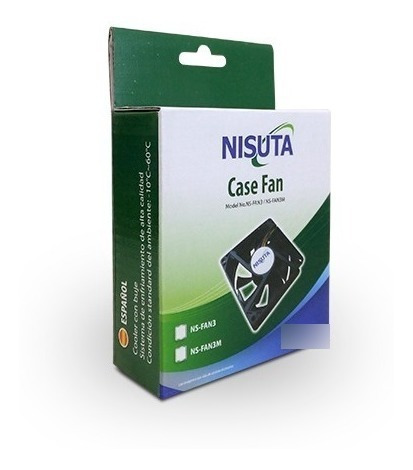 Cooler Fan 80mm X 80mm Para Gabinete Pc 3 Pines ! 8 X 8cm !