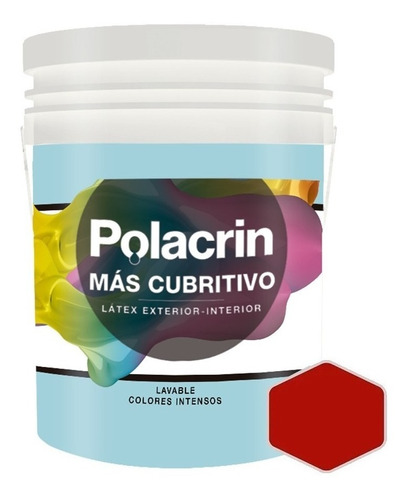  Polacrin Color Interior Exterior 13 Colores Mate 10 Litros