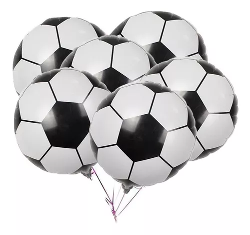 balão decoração bola de futebol