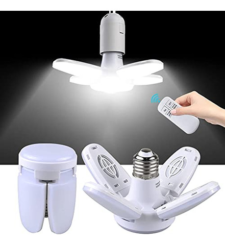 Bombilla Led E27 Tkus 28w Con Control Remoto Y Temporizador