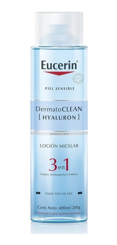 Dermatoclean Locion Micelar 3 En 1 | Eucerin | 400ml