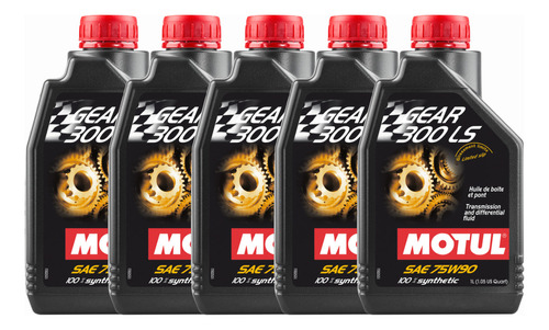 Motul Aceite Transmision Manual Gear 300 Ls 75w90 5 Litros