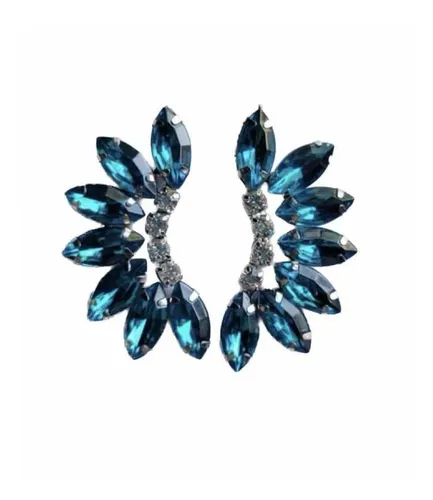 comprar Aros Con Gemas \u002F Aros De Fiesta Bodas Casamientos \u002F Bijou