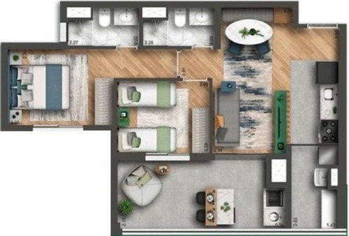 Imagem 11 de 15 de Apartamento - Ap00993 - 69813310