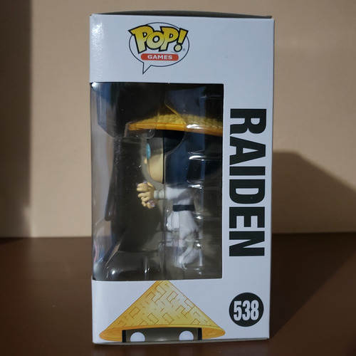 Funko Pop! Games Mortal Kombat Raiden #538 Original (Usado)