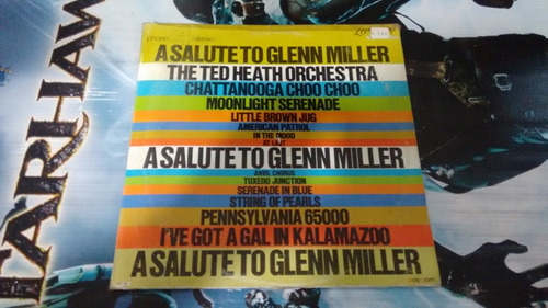 Lp Glenn Miller A Salueteto Nac,acetato,long,play