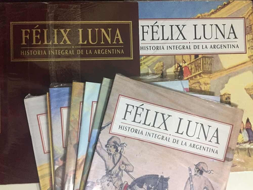 Historia Argentina Félix Luna Carpeta+11 Fascículos Sellados