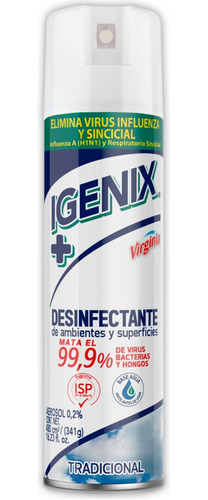 Desinfectante Aerosol Igenix Aromas 360 Cc -