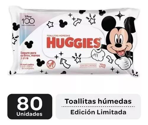 Toallitas húmedas Huggies 4 En 1 80 u pack x 1