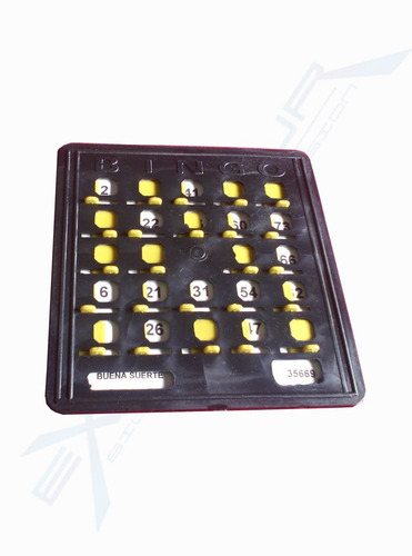 Kit Eco Juego De Bingo - Para Negocio 200 Tablas Plasticas