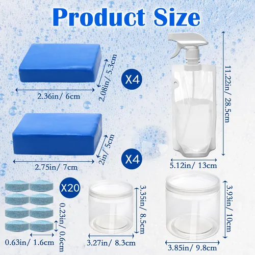 Anglekai Barra De Arcilla Para Automovil De 14.11 Oz+7.05 Oz
