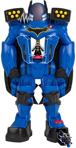 Batman Mega Battlebot C/ Sons E Luzes Original Mattel Fgf37