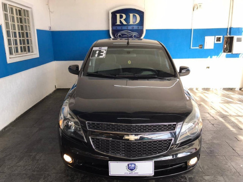 Imagem 2 de 13 de Chevrolet Agile 1.4 Mpfi Ltz 8v Flex 4p Manual 2013 Preto