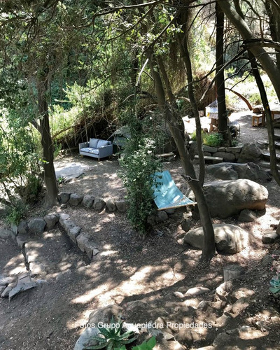 Con Playa Y Orilla Rio En Santuario Naturaleza En Arrayan