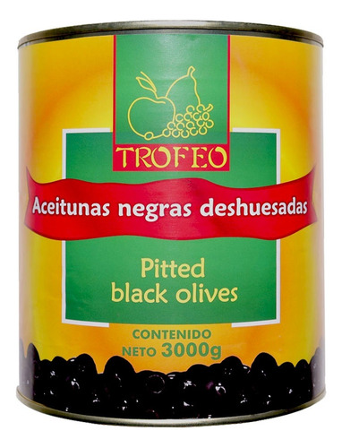 Aceitunas Negras Deshuesadas 3kg
