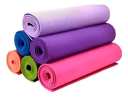 Yoga Mat De 6 Mm  J06 Incluye Bolso Largo 170x60