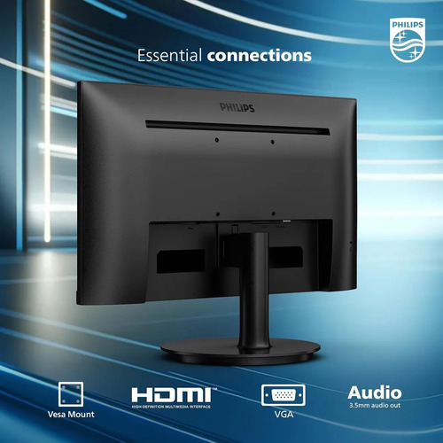 Monitor Philips Full Hd 24 Pulgadas Sin Marco 100hz Hdmi Vga