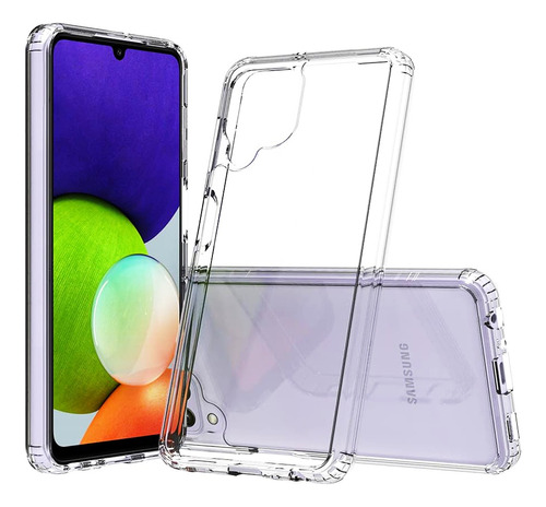 Forro Bryp Samsung A22 4g Antigolpe Silicone Transparente