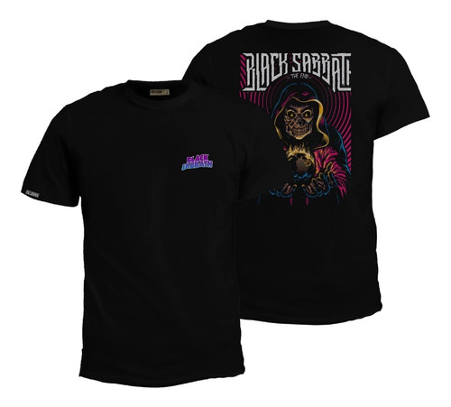 Una Camiseta Black Sabbath The End Muerte Rock Metal  Fph