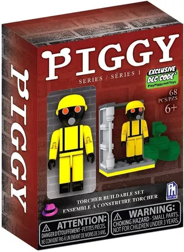 Roblox Piggy Torcher Building Brick Set 68pcs + Dlc Code