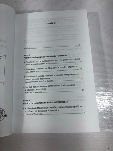 Livro Pesquisa Em Educação Matemática Unesp A114 (Usado)