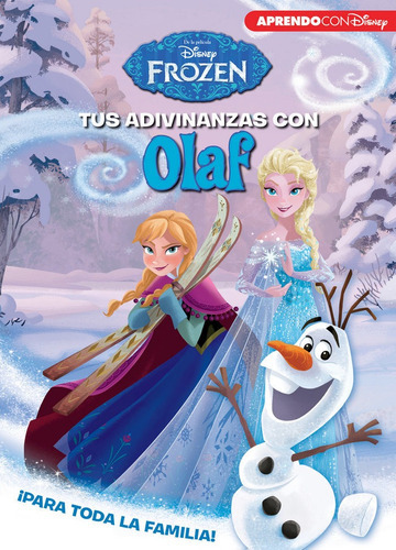 Tus adivinanzas con Olaf (Adivinanzas Disney), de Disney. Editorial CLIPER PLUS, tapa dura en español