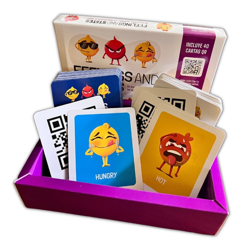 Feelings And States Juego De Mesa Educativo En Inglés