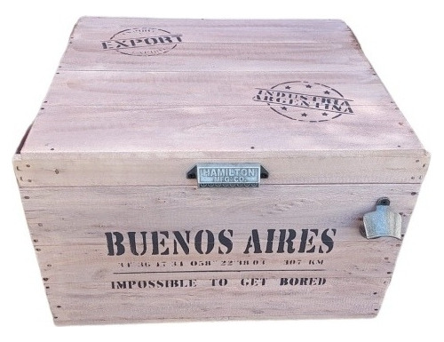 Frapera De Madera Cooler Hielera Buenos Aires