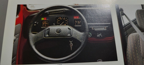 Imagem 3 de 9 de Vw Fusca 1600 1994 Itamar Catálogo Folder Prospecto Novo 0km