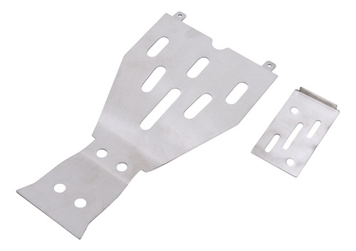 Placa Protectora De Chasis Rc, Protección De Acero Inoxidabl