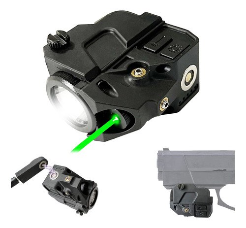 Lasercross Cll103 - Linterna Laser De Vision Laser, Con Carg