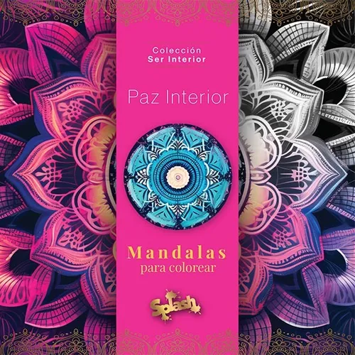 Libro Para Colorear Adultos Mandalas Símbolos Cole. 4libros