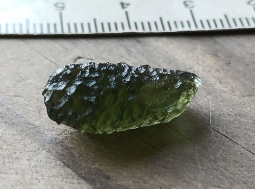 Moldavita Auténtica Piedra De Alta Vibración Arboldivine 19 Verde Musgo