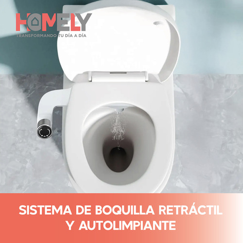 Bidet Ducha Homely Wc Inodoro Set Universal Flujo Ajustable