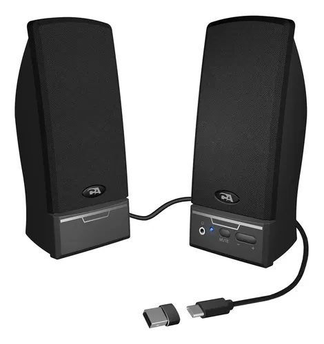 Parlantes Computadora Escritorio Pc Laptop Usb 2 0 Usb C