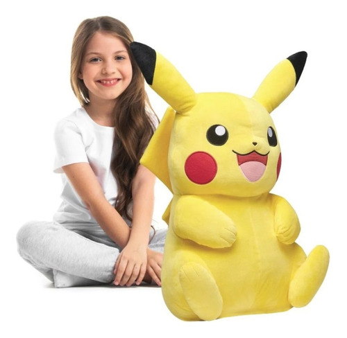 Pokémon · Peluche Pikachu - 62cm - Xuy