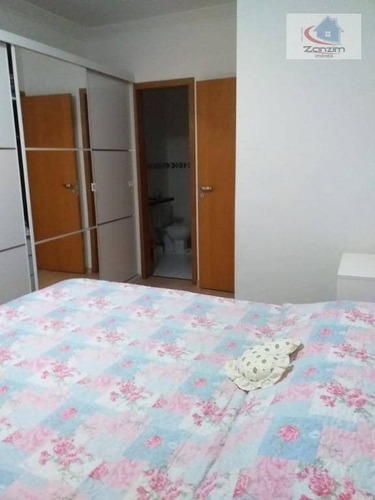 Imagem 9 de 22 de Lindo Apartamento Com Varanda Gourmet Em São Caetano - Ap0614