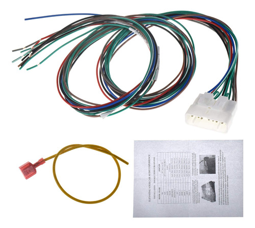 Arnés De Cables Amp Bypass Is300 2001-2005 Radio Wh-00...