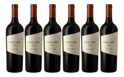 Vino Cruz Alta Malbec X750cc Caja X6