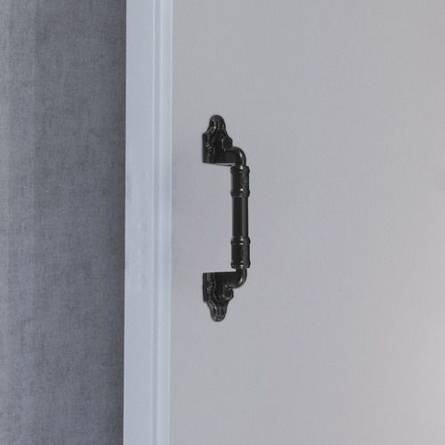 Manilla Rústica Para Puerta De Granero, 2 Piezas, Vintage, C