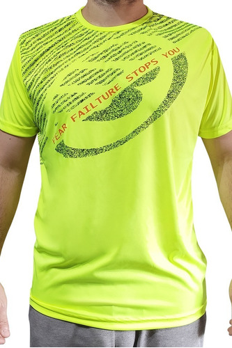 Remera Bullpadel Venecia Hombre Deportiva Tenis Padel