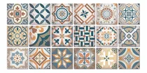 Comprar Azulejos\u002Fguardas En Vinilo 15x15 Calcáreos Terra Vintage